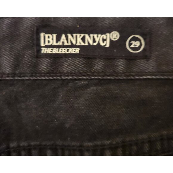 BLANKNYC Jeans The Bleeker High‎ Rise Skinny Western Buckles Black Sz 29 EUC - Picture 14 of 16